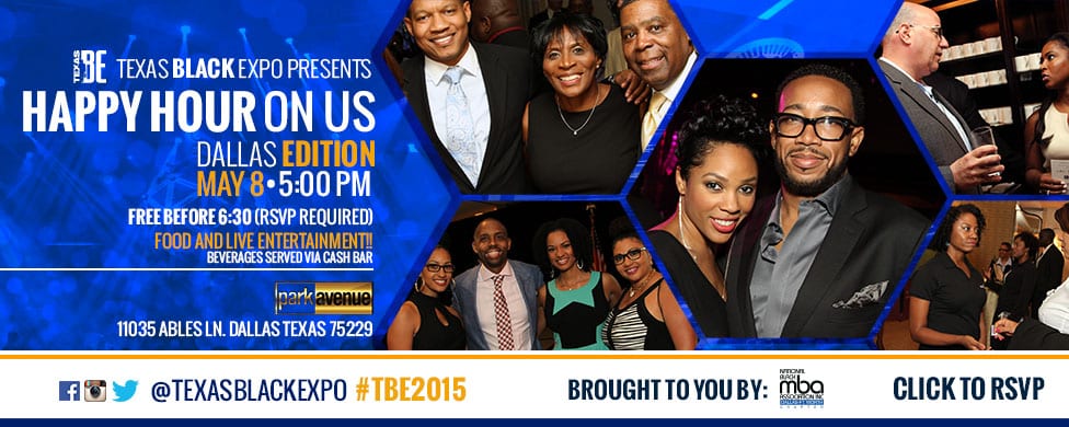 TBE Happy Hour Banner Dallas Temporary